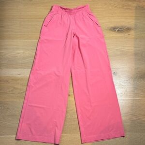Lululemon Athletica Coral Wide-Leg Trousers